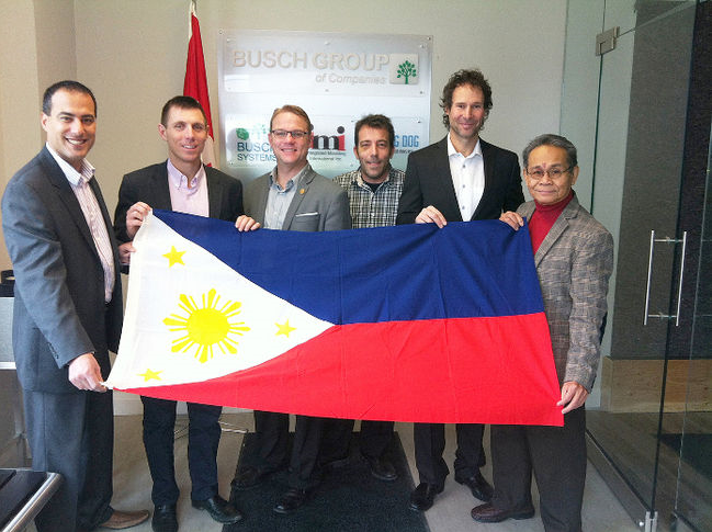 Busch Group of Companies Helps Typhoon Victims
