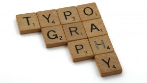 typography in web design